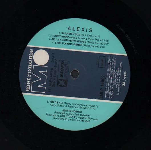Alexis Korner — Alexis