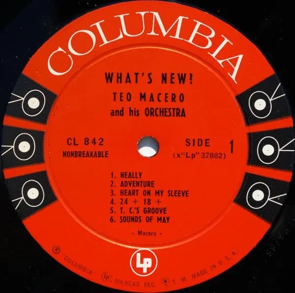 Teo Macero / Robert Prince — What's New? (New Jazz From Teo Macero And Bob Prince)