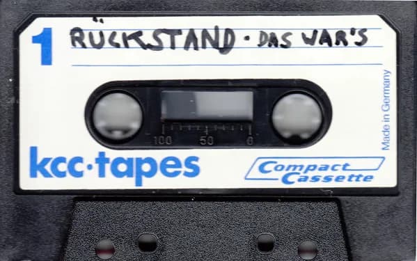 Rückstand — Das War's