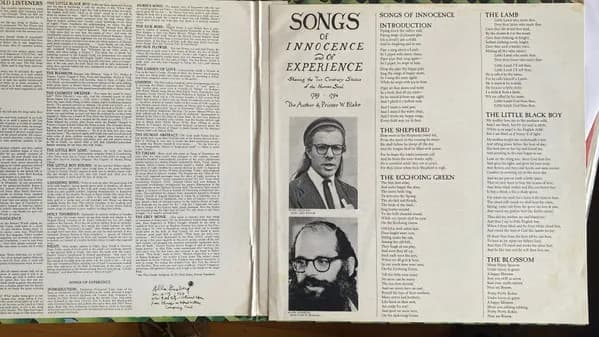 Allen Ginsberg / William Blake — Songs Of Innocence And Experience