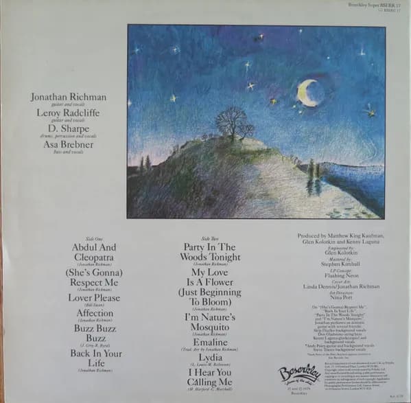 Jonathan Richman & The Modern Lovers — Back In Your Life