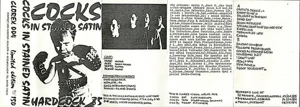 Cocks In Stained Satin — Hardcock'85