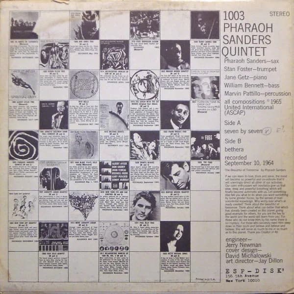 Pharoah Sanders Quintet — Pharaoh Sanders Quintet