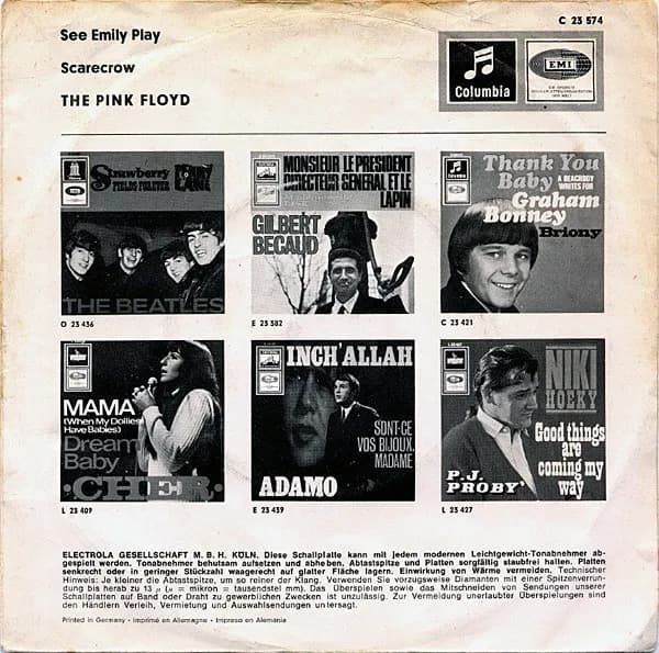 Pink Floyd — See Emily Play