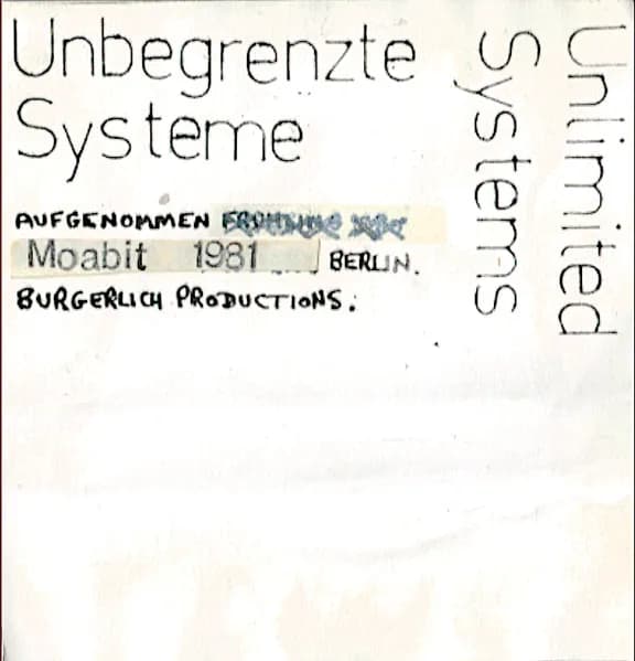 Unlimited Systems — Unbegrenzte Systeme
