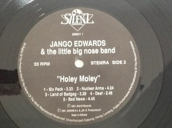 Jango Edwards & The Little Big Nose Band — Holey Moley