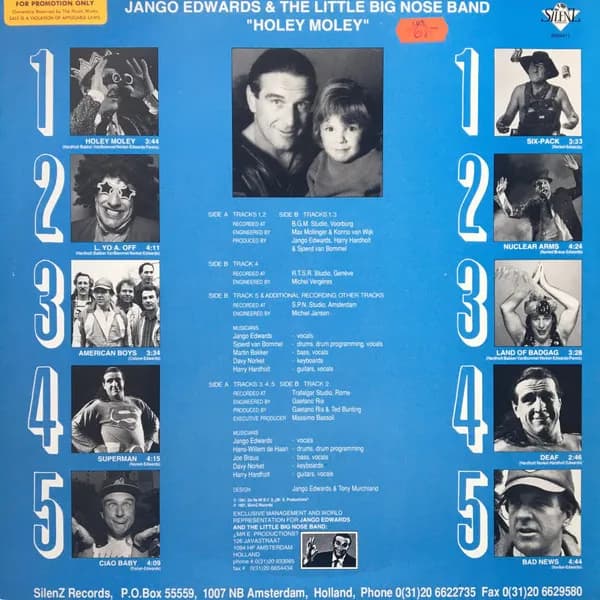 Jango Edwards & The Little Big Nose Band — Holey Moley