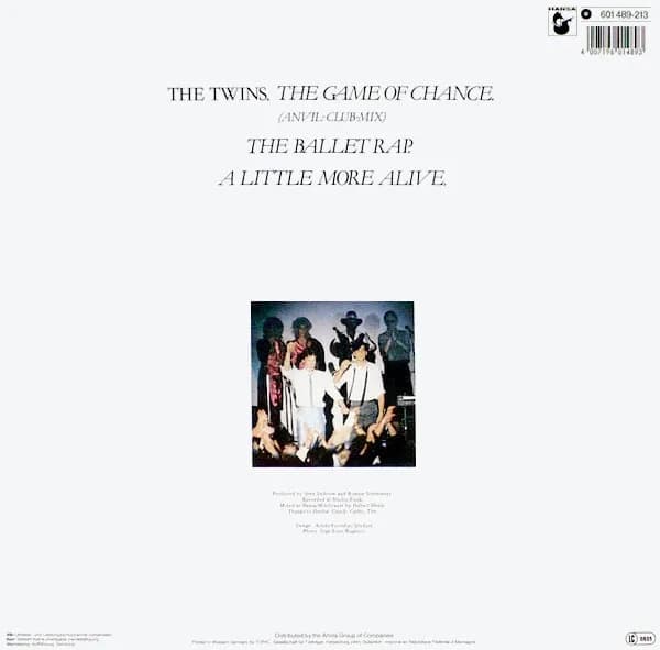 The Twins — The Game Of Chance (Anvil-Club-Mix)