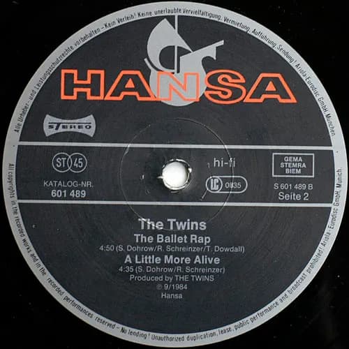 The Twins — The Game Of Chance (Anvil-Club-Mix)