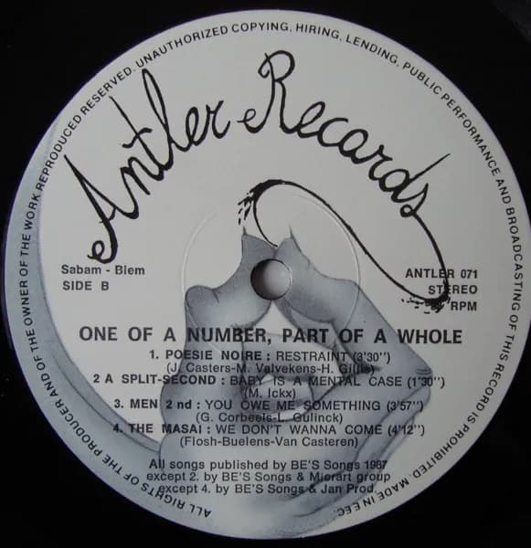 Various — One Of A Number, Part Of A Whole