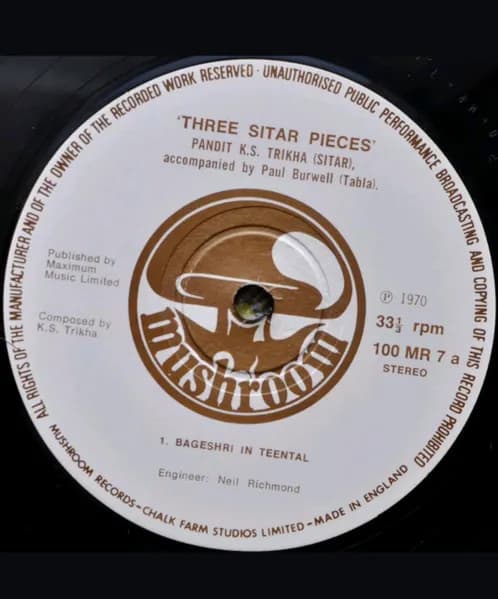 Pandit Kanwar Sain Trikha — Three Sitar Pieces