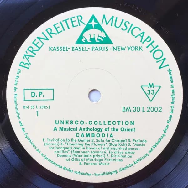 Alain Daniélou — Cambodia
