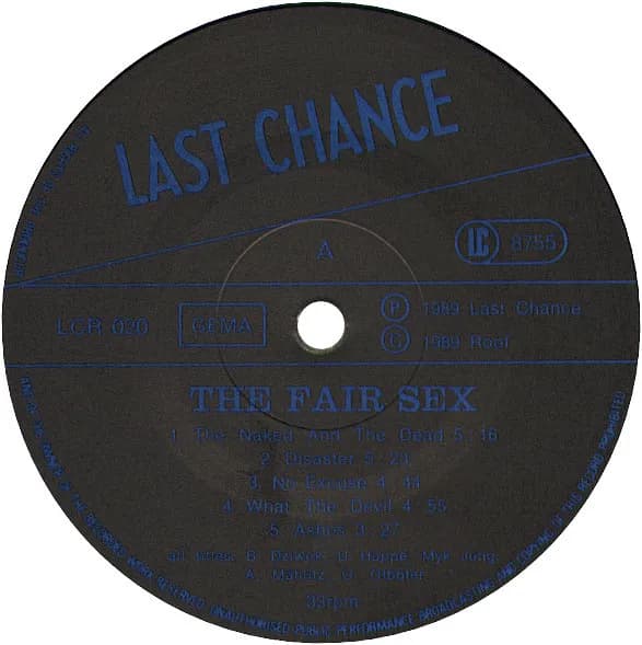 The Fair Sex — Demented Forms