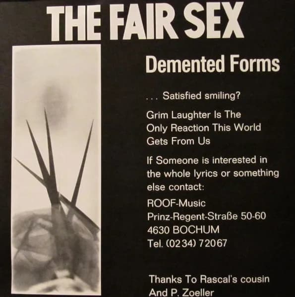 The Fair Sex — Demented Forms