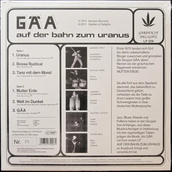 Gäa — Auf Der Bahn Zum Uranus