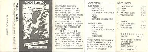 The Underground Sound Of Baader Meinhof