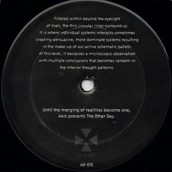 Jeff Mills — The Other Day EP