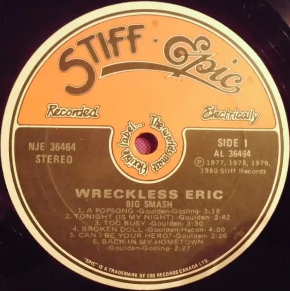 Wreckless Eric — Big Smash