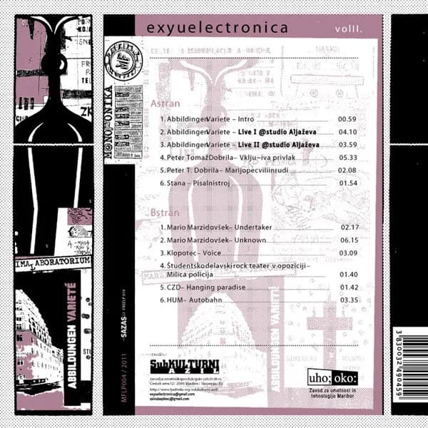 Various — Ex Yu Electronica Vol II: Industrijski Elektro Obvodi Na Severu