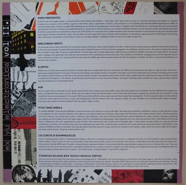 Various — Ex Yu Electronica Vol II: Industrijski Elektro Obvodi Na Severu