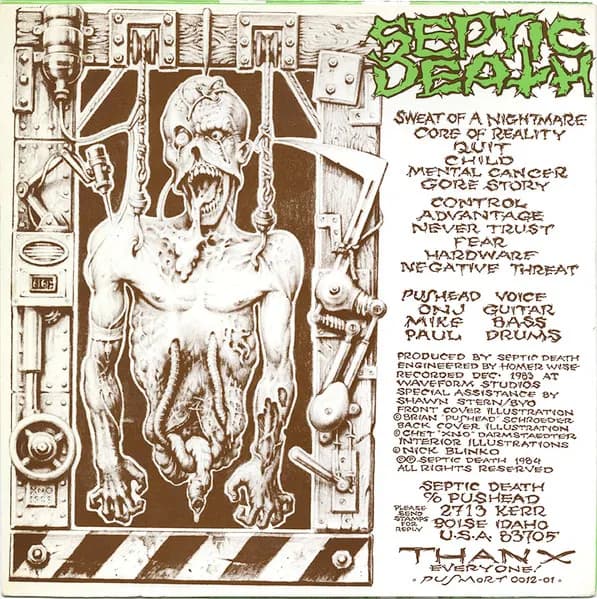 Septic Death — Need So Much Attention... Acceptance Of Whom