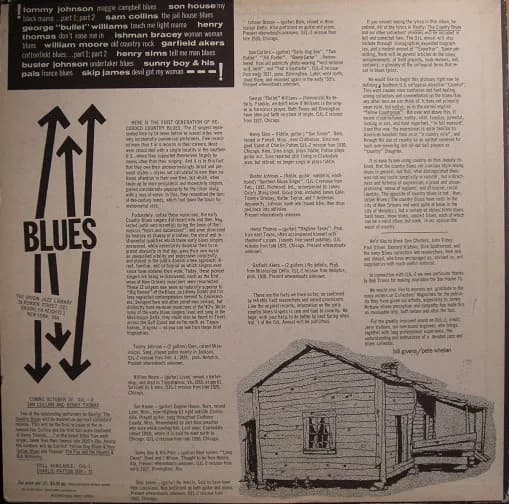Various — Really! The Country Blues 1927-1933