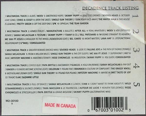 Various — Decadence