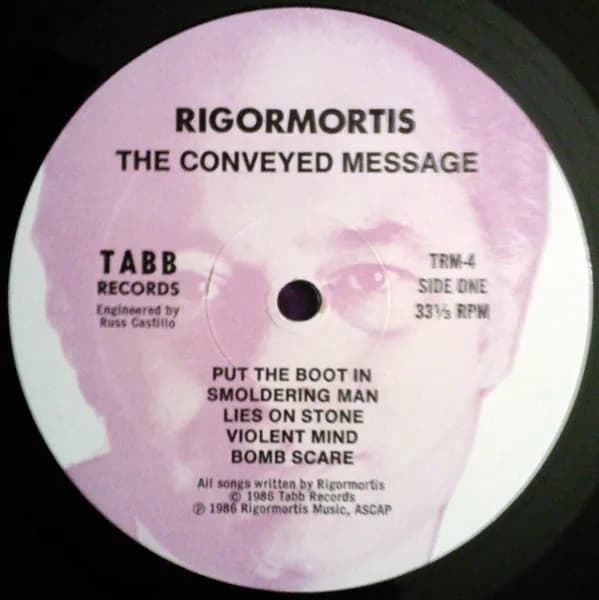 Rigor Mortis (4) — The Conveyed Message