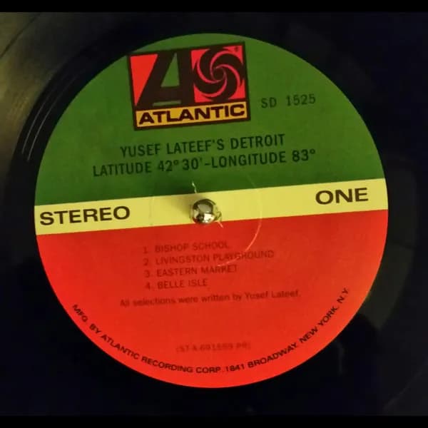 Yusef Lateef — Yusef Lateef's Detroit Latitude 42° 30' Longitude 83°