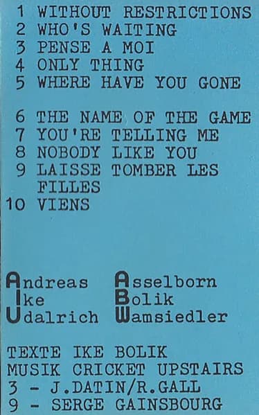 Cricket Upstairs — Who's Waiting