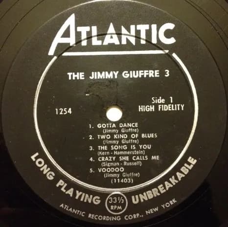 The Jimmy Giuffre Trio — The Jimmy Giuffre 3