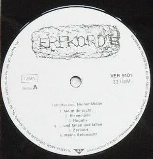 Einstürzende Neubauten — Live In Chemnitz '90