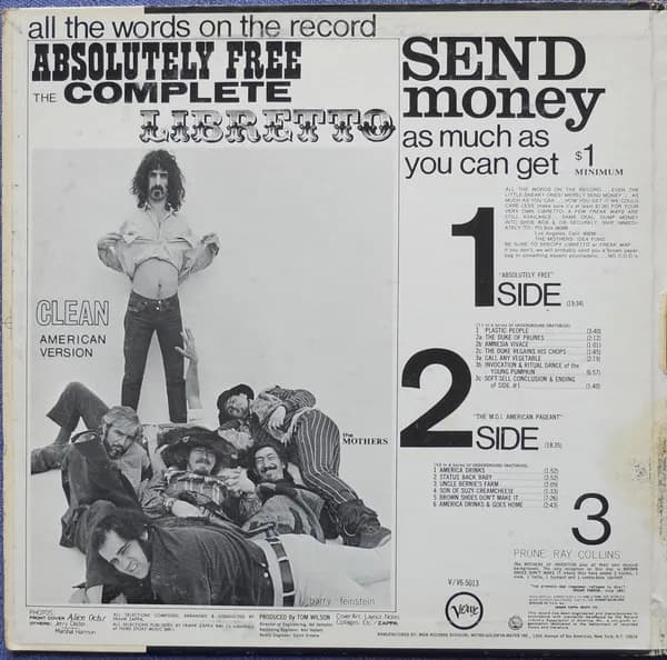 The Mothers — Absolutely Free