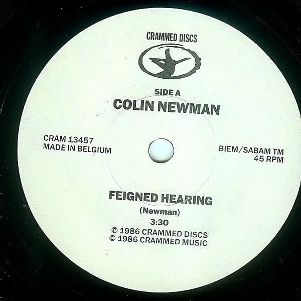 Colin Newman — Feigned Hearing