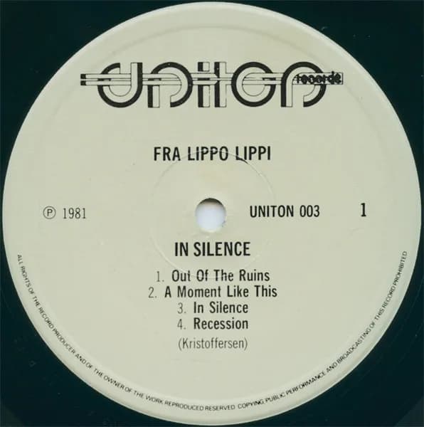 Fra Lippo Lippi — In Silence
