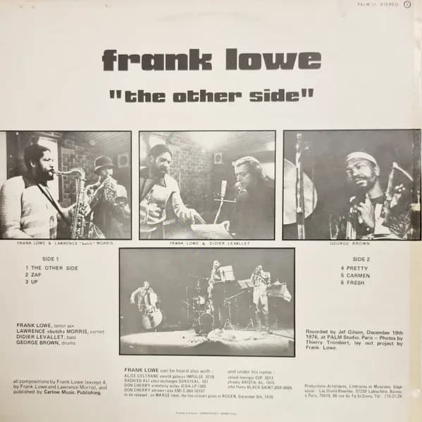 Frank Lowe — The Other Side