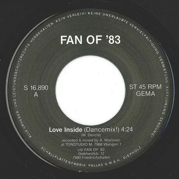 Fan Of '83 — Love Inside