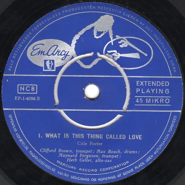 Clifford Brown, Maynard Ferguson, Clark Terry, Max Roach, Keter Betts, George Morrow, Richie Powell, Junior Mance, Harold Land, Herb Geller — Jam Session (What Is This Thing Called Love)