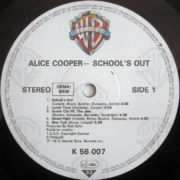 Alice Cooper — School's Out