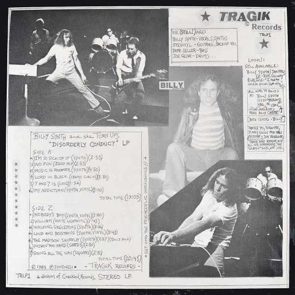 Billy Synth And The Turn Ups — Disorderly Conduct