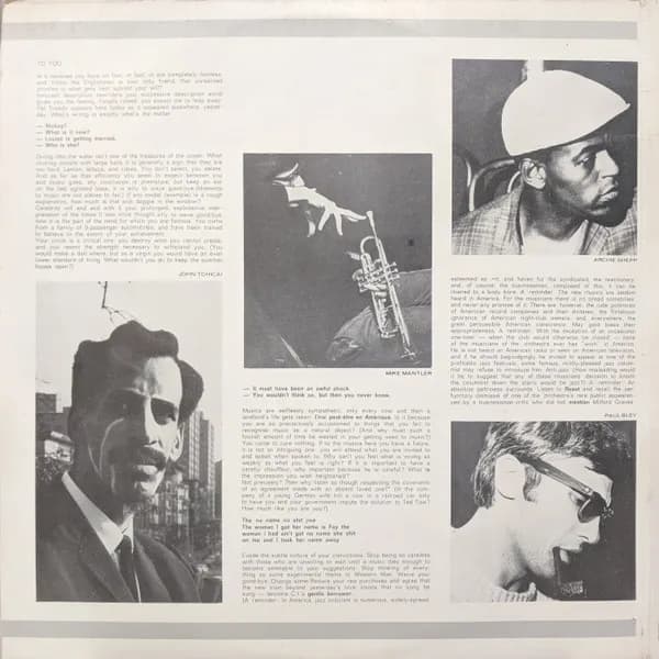 The Jazz Composer's Orchestra — Communication