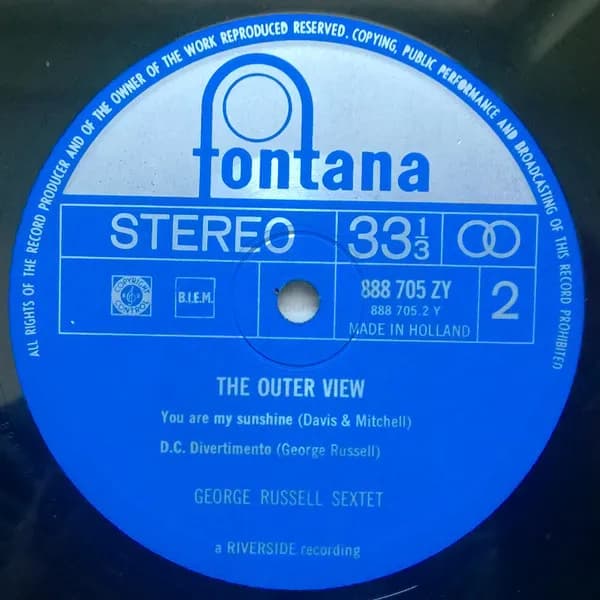The George Russell Sextet — The Outer View