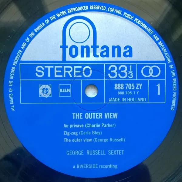 The George Russell Sextet — The Outer View