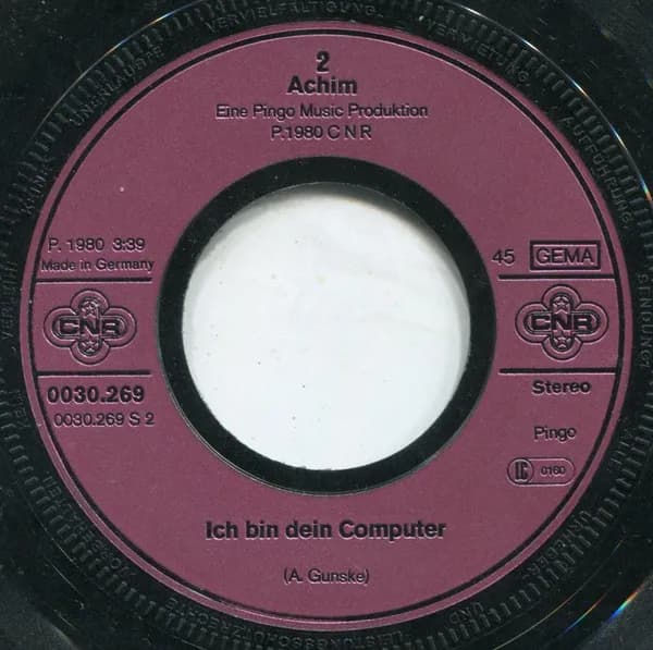 Achim Gunske — Tschau Tschau Dominica