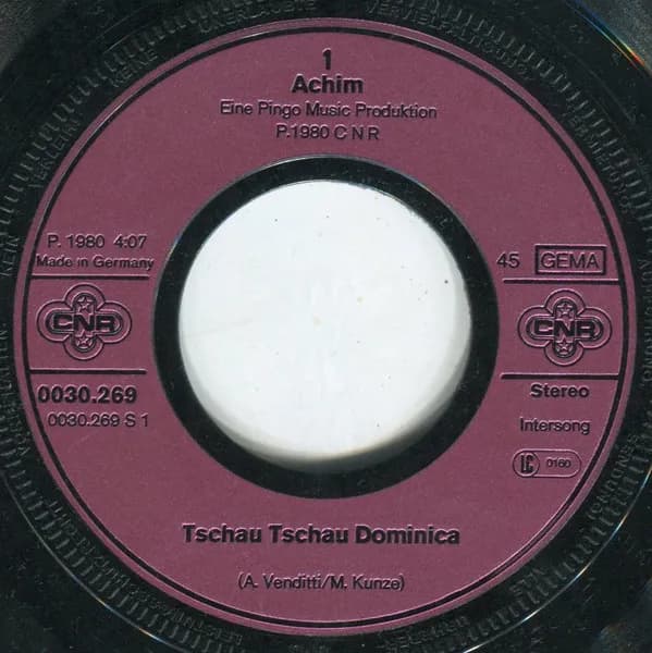 Achim Gunske — Tschau Tschau Dominica