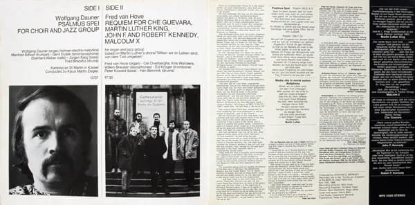 Fred Van Hove / Wolfgang Dauner — Requiem For Che Guevara / Psalmus Spei