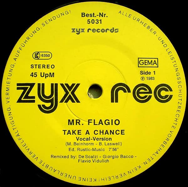 Mr. Flagio — Take A Chance