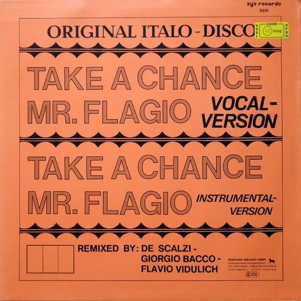 Mr. Flagio — Take A Chance