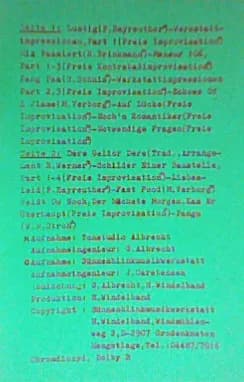 Das Erste Improvisierende Streichorchester — Self-titled
