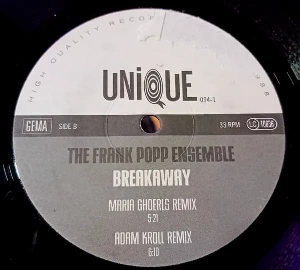 The Frank Popp Ensemble — Breakaway!
